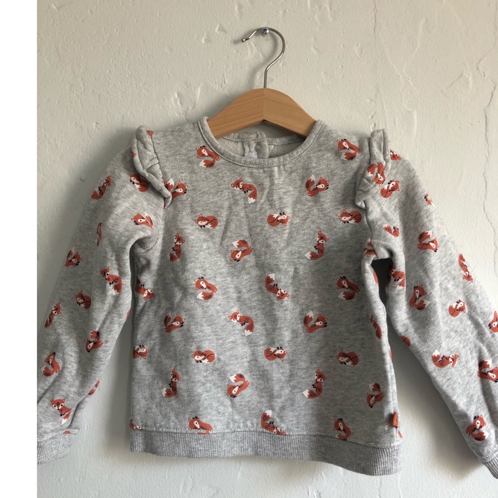 Cadet Rousselle kids fox sweater Size: 3T